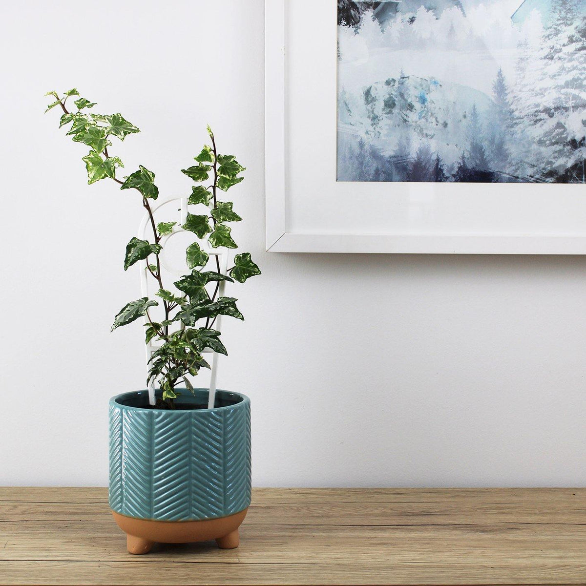 Ava Pot Turquoise - 13cm